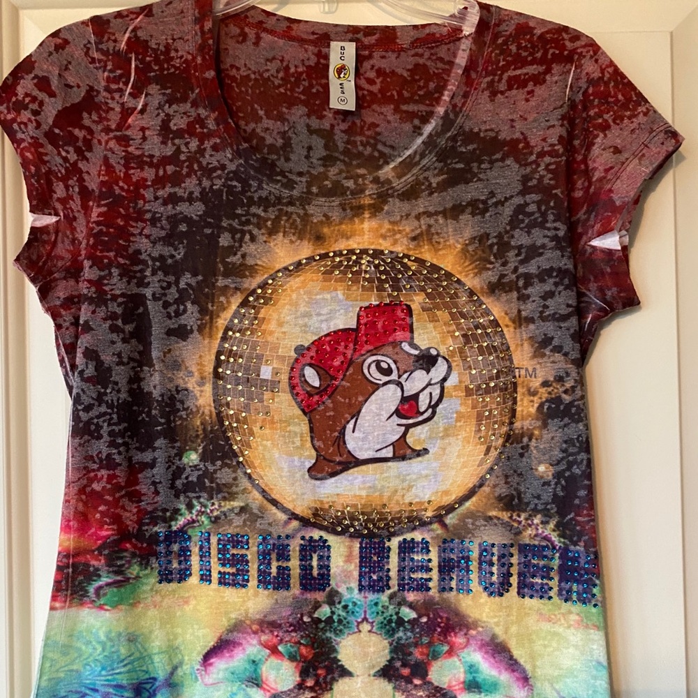 Bucees embellished shirt